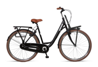 Crown Rio Plus Damesfiets 28 inch 53cm Zwart