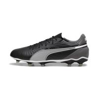 PUMA Unisex King Match Fg/Ag voetbalschoen, Puma Zwart PUMA Wit Cool Donkergrijs, 43 EU