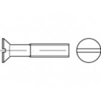 TOOLCRAFT TO-5392305 Verzonken schroeven M6 18 mm Sleuf Staal Galvanisch verzinkt 200 stuk(s)