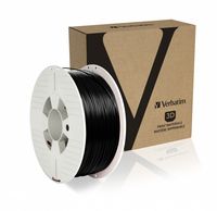 Verbatim 55318 55318 Filament PLA kunststof 1.75 mm 1000 g Zwart 1 stuk(s) - thumbnail