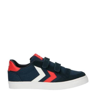 hummel Stadil Low Jr. sneakers donkerblauw/rood/wit hummel Stadil Low Jr. sneakers donkerblauw/rood/wit