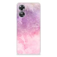 Hoesje maken OPPO A17 Pink Purple Paint