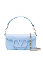 Valentino Garavani sac porté épaule Locò en cuir - Bleu