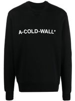 A-COLD-WALL* sweat à logo imprimé - Noir - thumbnail