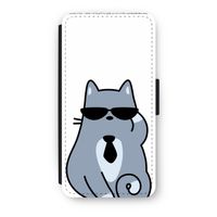 Cool cat: iPhone 7 Plus Flip Hoesje - thumbnail