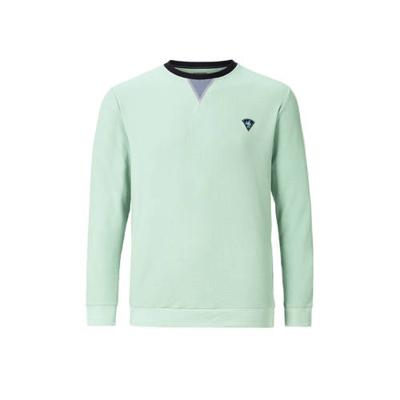 Jan Vanderstorm sweater Plus Size Ahti met textuur mintgroen