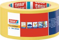 Tesa Precisie afplaktape | glad | geel | lengte 50 m | breedte 50 mm | wiel | 3 stuks - 04334-00004-00 - 04334-00004-00 - thumbnail