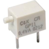 C & K Switches GP11MCBE Druktoets 20 V, 20 V/DC 1x uit/(aan) IP57 1 stuk(s) Bulk