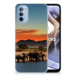 Motorola Moto G31 | G41 TPU Hoesje Olifanten