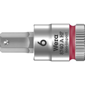 Wera 8740 A 05003337001 Inbus Dopsleutel-bitinzet 6 mm 1/4 (6.3 mm)