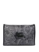 ETRO pochette à motif cachemire - Bleu