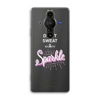 Sparkle quote: Sony Xperia Pro-I Transparant Hoesje