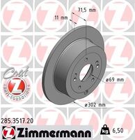 Remschijf Coat Z 285351720