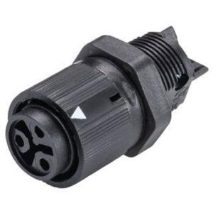 Wieland Electric 46.031.5053.1 Ronde connector Bus, inbouw Totaal aantal polen: 2 + PE Serie (ronde connectoren): RST® MINI 1 stuk(s)