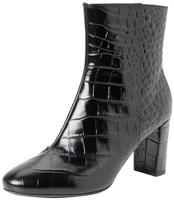 Geox Dames D PHEBY 80 enkellaars, zwart, 37 EU, zwart, 37 EU