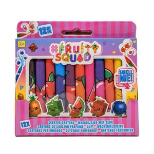 Fruitysquad Waskrijtjes met Geur 12 Stuks