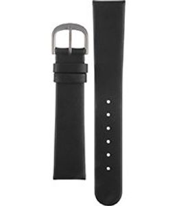 Horlogeband Danish Design IQ12Q832 Leder Zwart 18mm