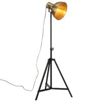 Vloerlamp 25 W E27 61x61x90/150 cm antiek messingkleurig