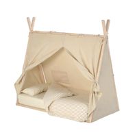 Kave Home Tipi doek Maralis 90 x 190cm - Beige - thumbnail