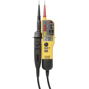 Fluke T150/VDE Tweepolige spanningstester Kalibratie (ISO) CAT III 690 V, CAT IV 600 V LED, LCD, Akoestisch, Vibratie