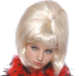 Pruik sixties blond