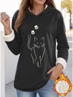 Casual Hoodie Fluff/Granular Fleece Fabric Hoodie