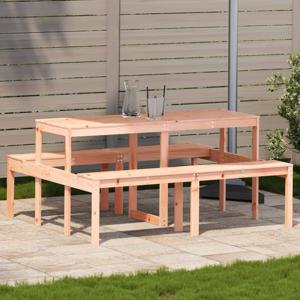 Picknicktafel 160x134x75 cm massief douglashout