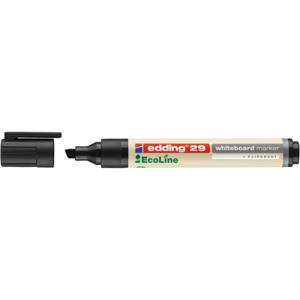 Edding 29 EcoLine markeerstift 1 stuk(s) Beitelvormige punt Zwart