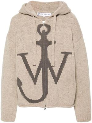 JW Anderson Vest met rits - Beige