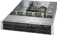 Supermicro SuperServer 5029P-WTR Intel C622 LGA 3647 Rack (2U) zwart - Barebone-servers (Intel C622, LGA 3647, DDR4-SDRAM, 768 GB, 192 GB, 2133,2400,2666 MHz)