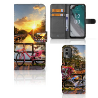 Nokia C32 Flip Cover Amsterdamse Grachten - thumbnail