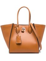 Ermanno Scervino sac cabas Maggie en cuir - Marron