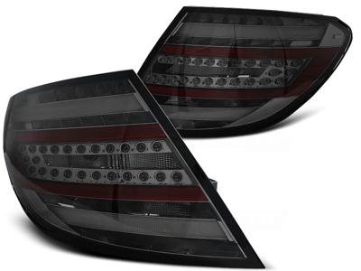 Tuning-Tec Achterlichten MERCEDES C-Klasse W204 SEDAN 07-10 SMOKE LED STRIP