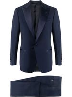 Corneliani veste de smoking à simple boutonnage - Bleu