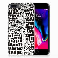 Apple iPhone 7 Plus | 8 Plus TPU Hoesje Slangenprint - thumbnail