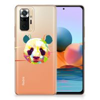 Xiaomi Redmi Note 10 Pro Telefoonhoesje met Naam Panda Color - thumbnail