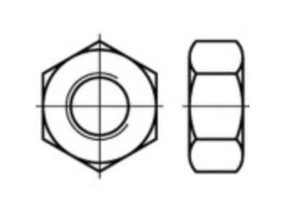 TOOLCRAFT 108599 Zeskantmoeren 5/8 Zoll DIN 555 Staal 100 stuk(s)