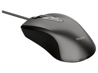Trust Basic optische muis 4 toetsen 1200 DPI USB 2.0 zwart