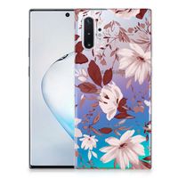 Hoesje maken Samsung Galaxy Note 10 Plus Watercolor Flowers - thumbnail