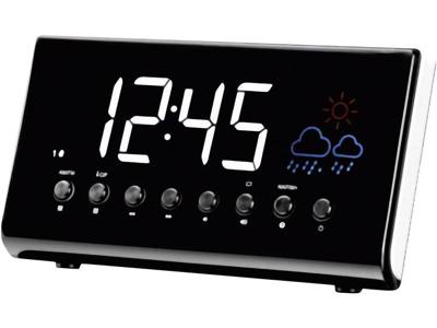 Silva Schneider UR-D 1450 WS Wekkerradio VHF (FM) Wit