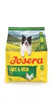 JOSERA Adult Light & Vital kip (1 x 900 g) | Premium droogvoer voor volwassen honden | met erwten | weinig vet & veel eiwitten voor gewichtsbeheersing | licht verteerbaar | tarwevrij | 1 stuk