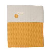 Koeka Antwerp baby wiegdeken Ochre 75x100 cm
