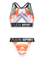 Plein Sport bikini à fleurs - Blanc