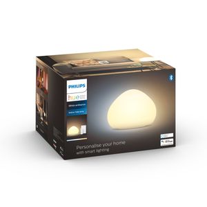 Philips Lighting Hue LED-tafellamp 871951434139500 Energielabel: F (A - G) Hue White Amb. Wellner Tischleuchte weiß 806lm inkl. Dimmschalter E27 8 W