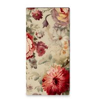 Smart Cover voor Samsung Galaxy S23 Ultra Bloemen - thumbnail