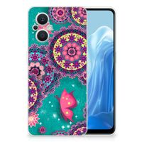 OPPO Reno8 Lite Hoesje maken Cirkels en Vlinders