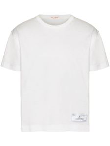 Valentino Garavani t-shirt en coton à patch logo - Blanc