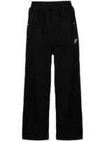 izzue pantalon de jogging à patch logo - Noir - thumbnail