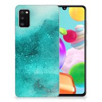 Hoesje maken Samsung Galaxy A41 Painting Blue - thumbnail