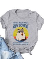 Funny Cat Graphic Tee